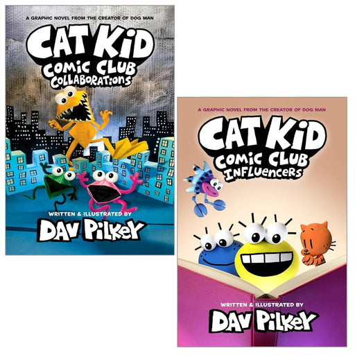 Cat Kid Comic Club 2 Books Collection Set (Books 4-5) (Collaborations, Influencers) - The Book Bundle
