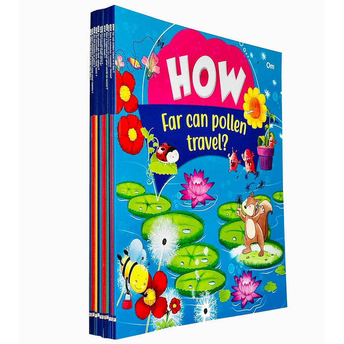 Tell Me How? Collection Of 12 Books (How Many arms does a starfish have?, How Far can pollen travel ?) - The Book Bundle