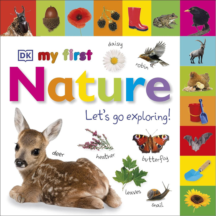 My First Nature Let's Go Exploring (My First Tabbed Board Book) - The Book Bundle
