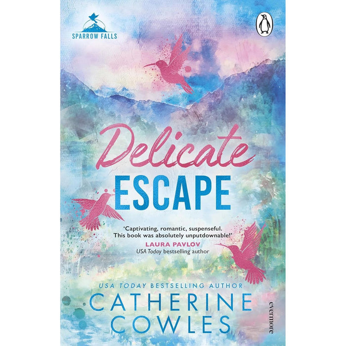 Sparrow Falls Series 4 Books Collection Set by Catherine Cowles (Fragile Sanctuary, Delicate Escape, Broken Harbor & Beautiful Exile) - The Book Bundle