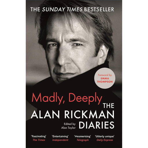 Madly, Deeply: The Alan Rickman Diaries by Alan Rickman - The Book Bundle