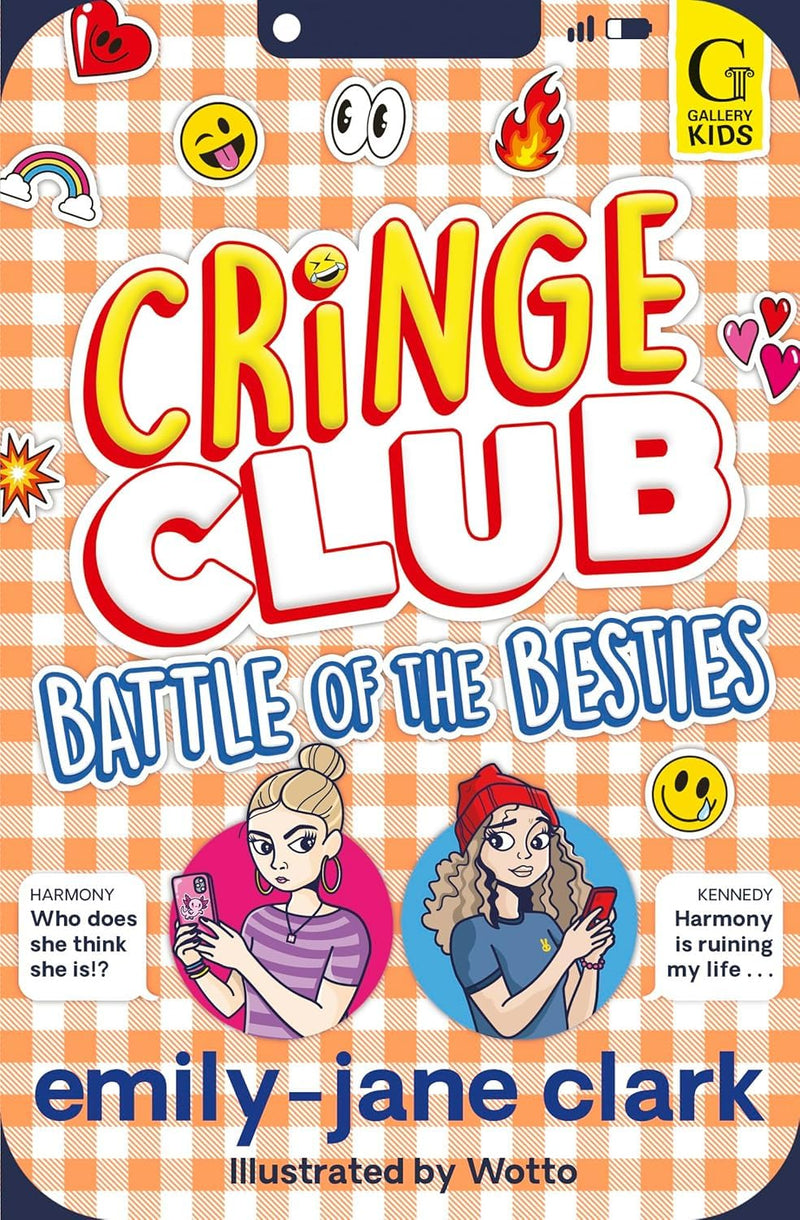 Cringe Club Series 3 Books Collection Set by Emily-Jane Clark - Fiction - Paperback