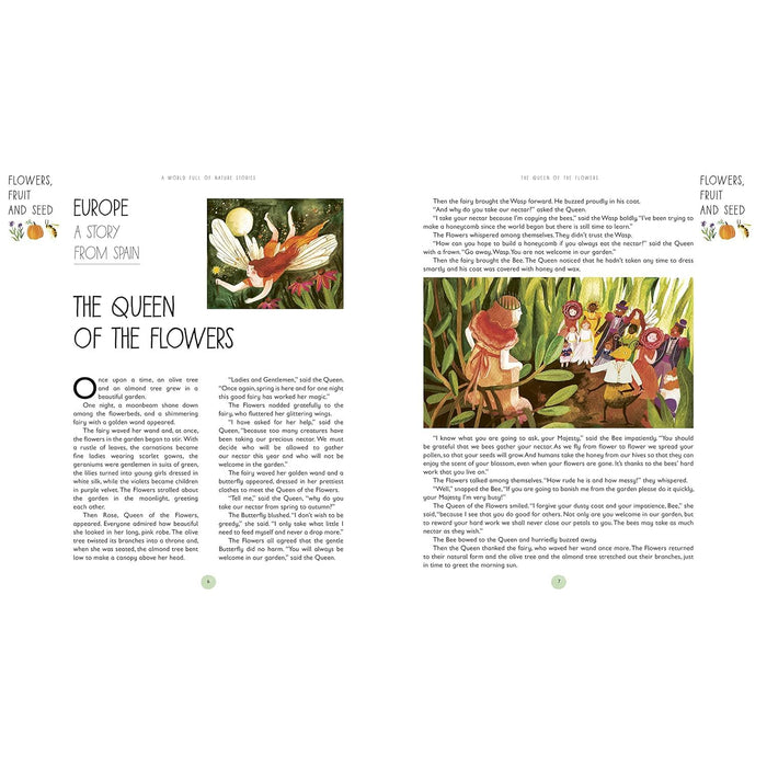 A World Full of Nature Stories: 50 Folktales and Legends by Angela McAllister