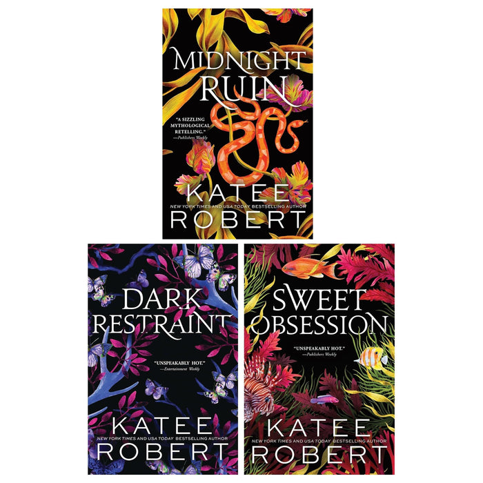 Katee Robert Dark Olympus Series Book (6-8) Collection 3 Books Set Dark Restrai - The Book Bundle