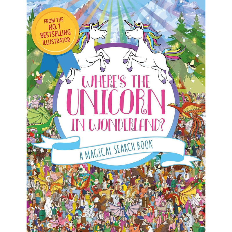 Where's the Unicorn? Search and Find 5 Books Collection Set - Ages 3-5 - Paperback