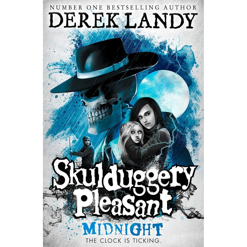 Skulduggery Pleasant Series 10-17 Collection 8 Books Set by Derek Landy (Resurrection, Midnight, Bedlam, Seasons of War, Dead or Alive, Until the End, Mind Full of Murder, A Heart Full of Hatred)