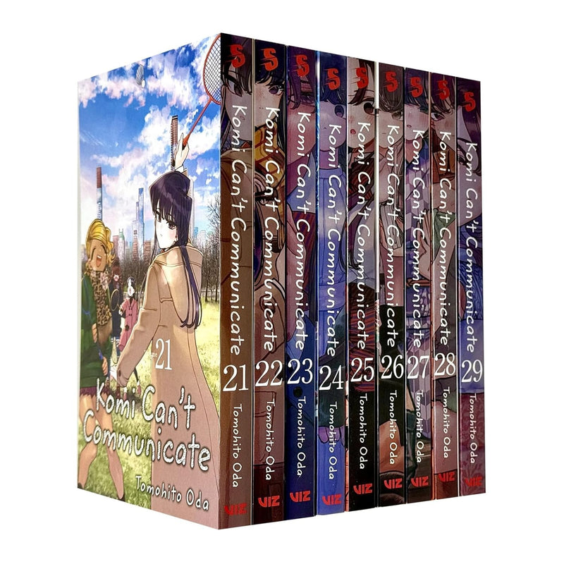 Komi Can't Communicate Vol 21-29 Collection 9 Books Set By Tomohito Oda - The Book Bundle