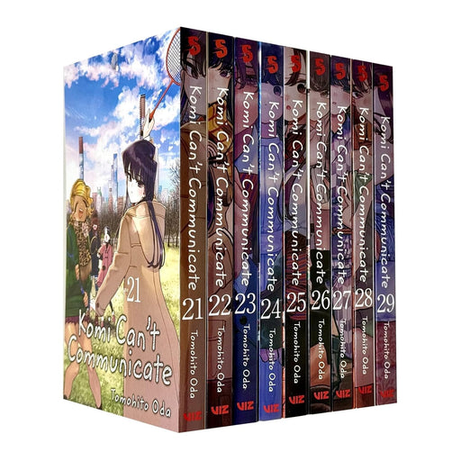 Komi Can't Communicate Vol 21-29 Collection 9 Books Set By Tomohito Oda - The Book Bundle