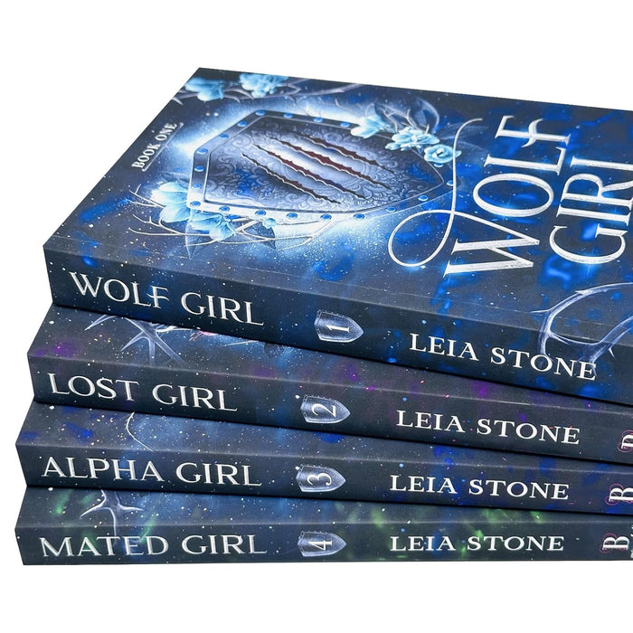 Wolf Girl Series 4 Books Collection Set By Leia Stone (Alpha Girl, Wolf Girl, Lost Girl & Mated Girl) - The Book Bundle