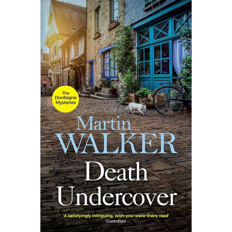 Six paperback books in the Bruno Chief of Police Dordogne Mysteries series by Martin Walker, fiction crime novels in a collection set.