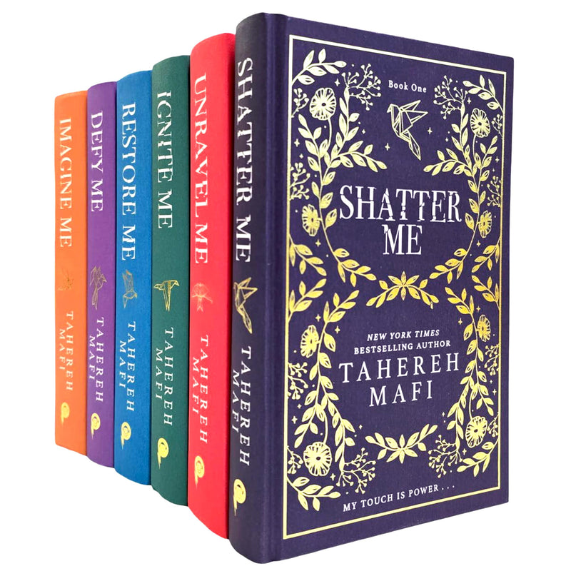 Shatter Me Collector's Edition by Tahereh Mafi 6 Books Collection Set (Shatter Me, Unravel Me, Ignite Me, Restore Me, Defy Me and Imagine Me) - The Book Bundle