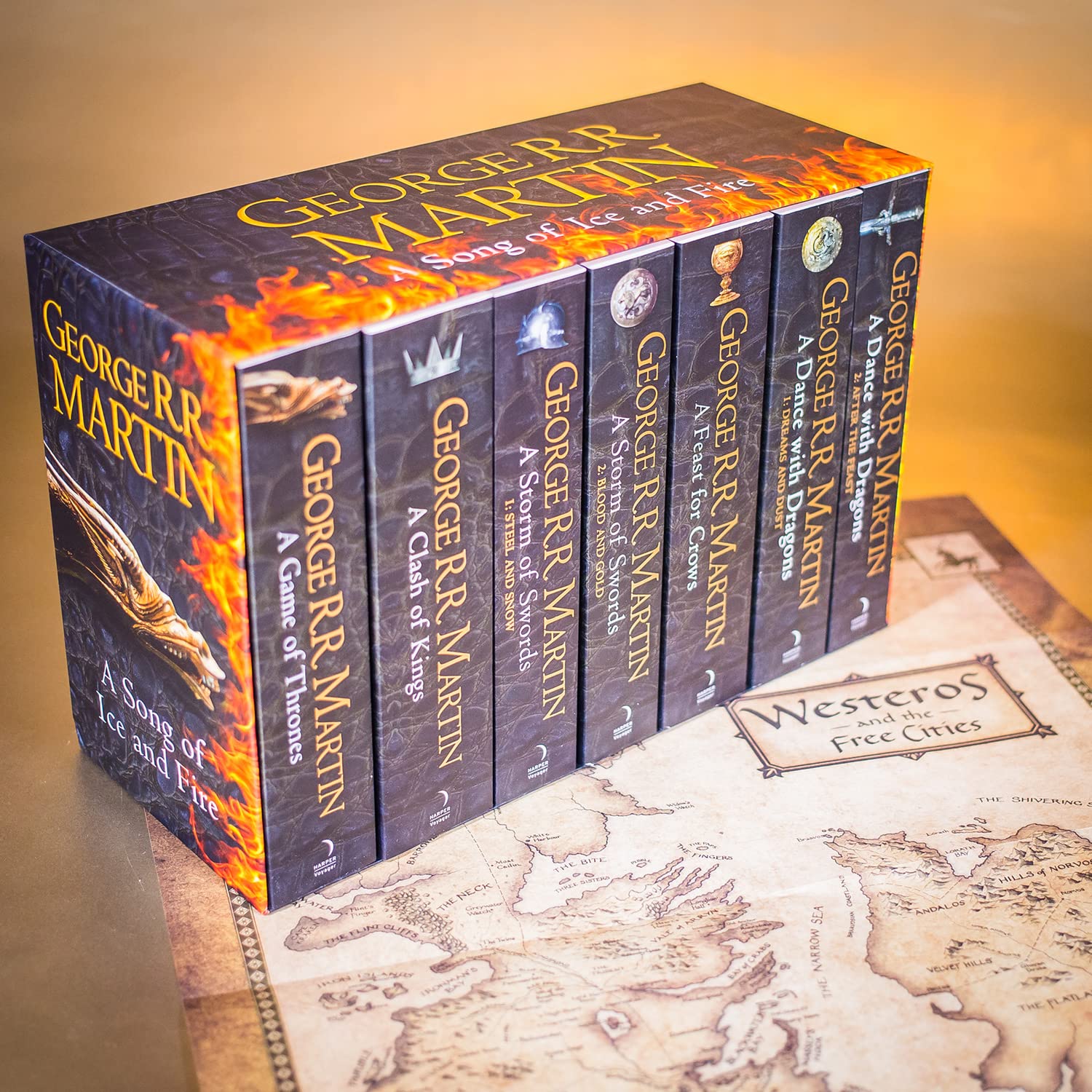 A Song Of Ice And Fire 7 Book Set George R. R. Martin Paperback