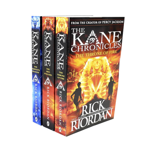 Kane Chronicles Series 3 Books Collection Set by Rick Riordan Paperback - The Book Bundle