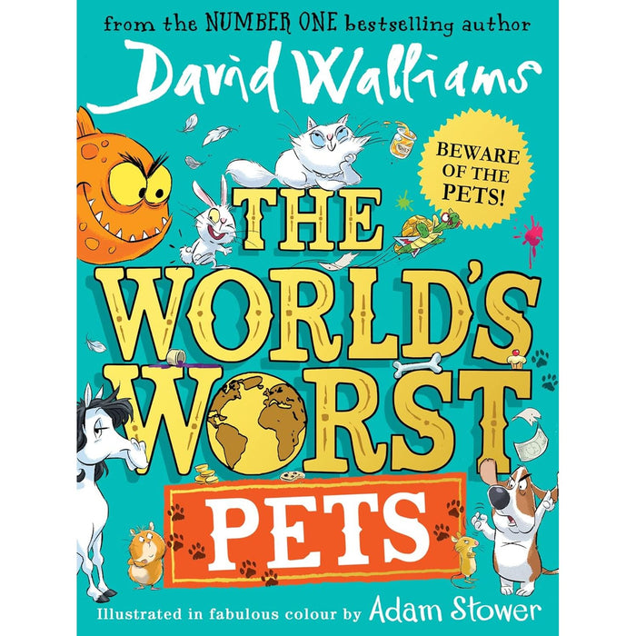 David Walliams 3 Books Collection Set (The World’s Worst Superheroes, The World’s Worst Pets, The World’s Worst Monsters) - The Book Bundle