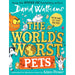 David Walliams 3 Books Collection Set (The World’s Worst Superheroes, The World’s Worst Pets, The World’s Worst Monsters) - The Book Bundle