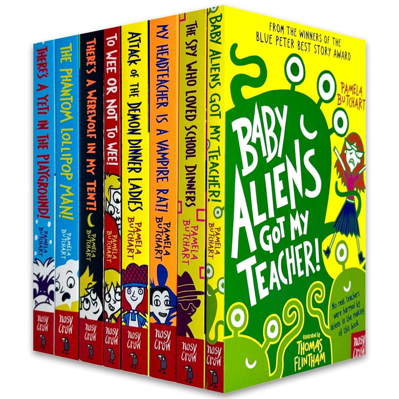 Baby Aliens Izzy and Friends 8 Books Collection Set by Pamela Butchart - Fiction - Paperback