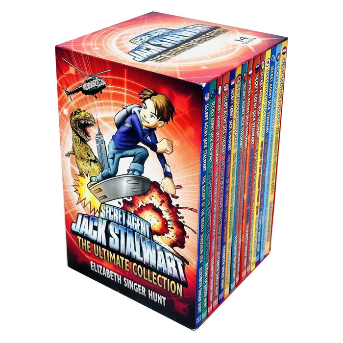 Secret Agent Jack Stalwart The Ultimate Collection 14 Books Box Set By Elizabeth Singer Hunt (USA, Australia, France, Great Britain) - The Book Bundle