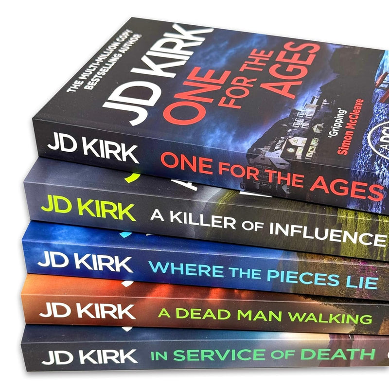 DCI Logan Crime Thrillers 5 Books Collection Set by JD Kirk - Fiction - Paperback