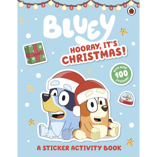Bluey: Hooray It's Christmas Sticker Activity - The Book Bundle