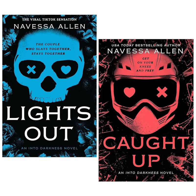 An Into Darkness Series 2 Books Collection Set by Navessa Allen(Lights Out & Caught Up) - The Book Bundle