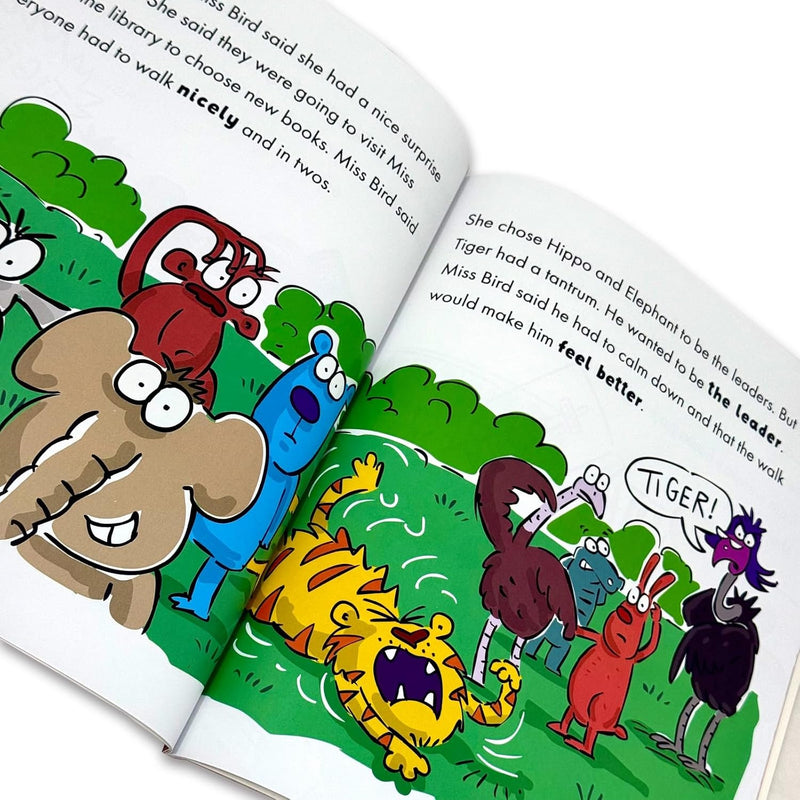 Sue Graves Behaviour Matters Series 10 Books Collection Set (Elephant Learns to Share,Lion's in a Flap & More)
