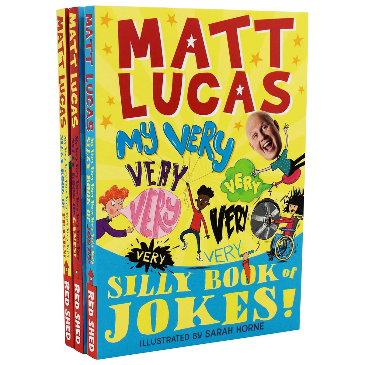 Matt Lucas My Very Silly Collection 3 Books Funny Children's Books Set ...