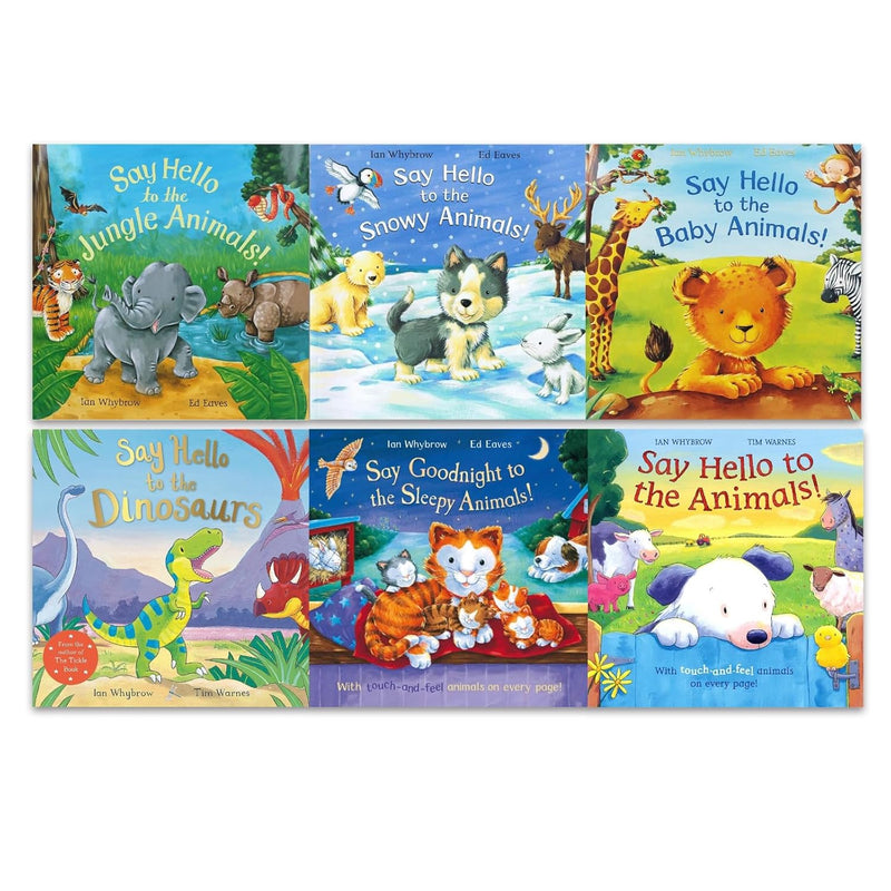 Say Hello to the Animals 6 Books Collection Set by Ian Whybrow - Fiction - Paperback