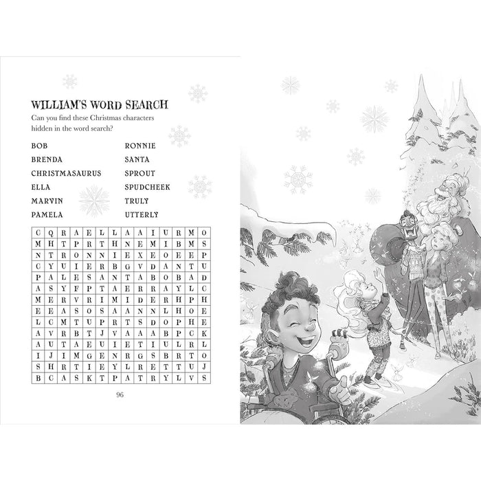 The Christmasaurus Cracker: A Festive Activity Book by Tom Fletcher Paperback - The Book Bundle