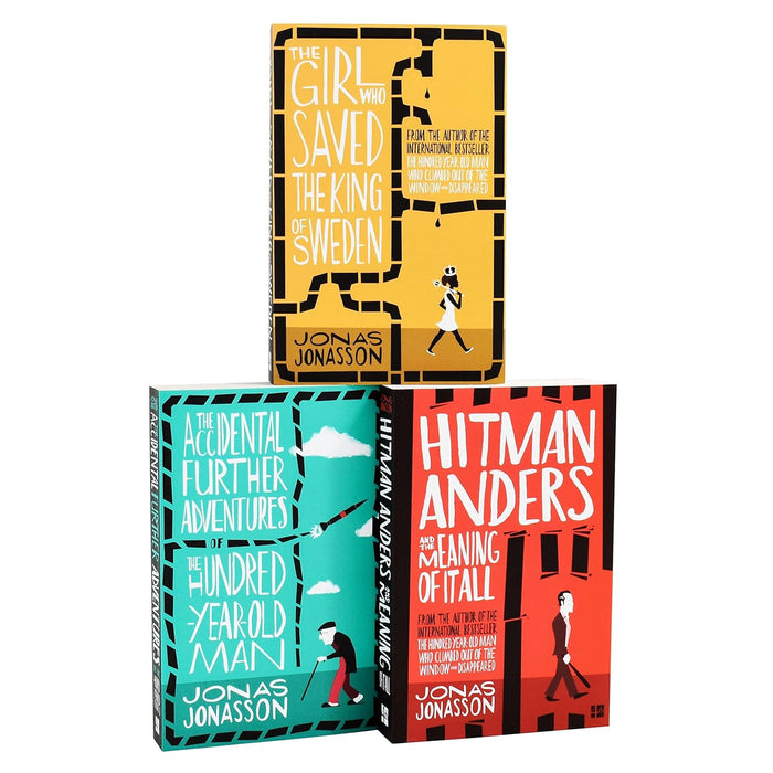 Jonas Jonasson 3 Books Collection Set (Accidental Further Adventures of the Hundred-Year-Old ) - The Book Bundle