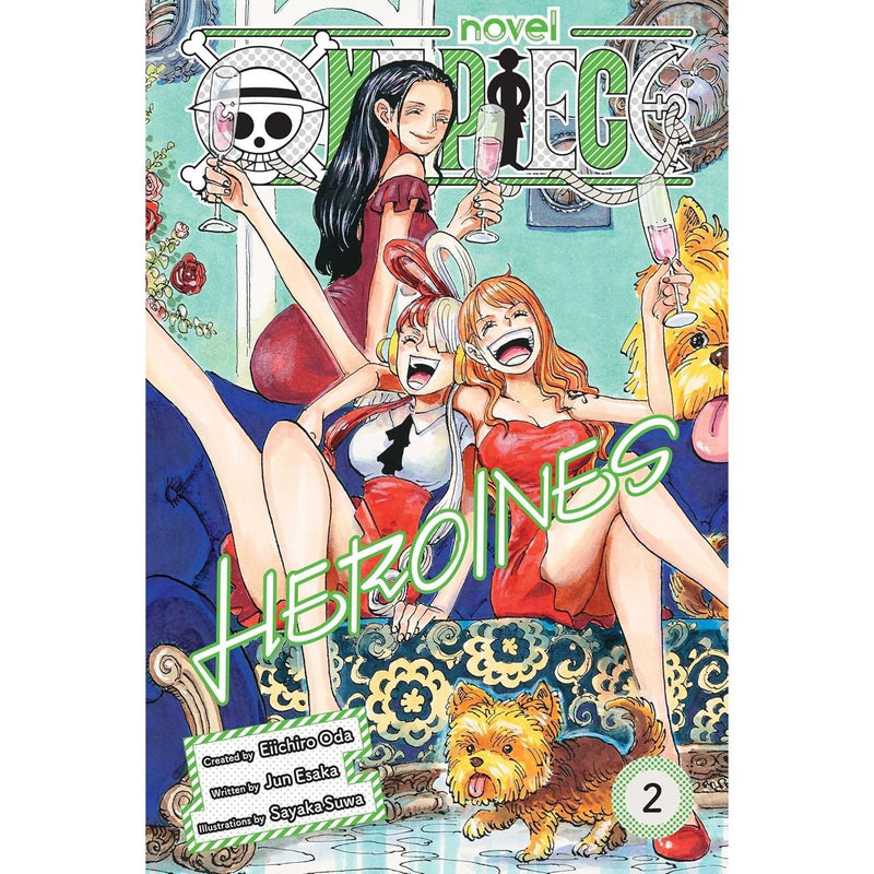One Piece Novels Volume 1-2 Books Collection Set By Eiichiro Oda, Jun Esaka - The Book Bundle