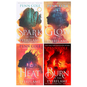 The Kindred's Curse Saga 4-book collection by Penn Cole, fiction paperback book set