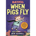 A Batpig Series 3 Books Collection Set By Rob Harrell (When Pigs Fly, Too Pig to Fail & Go Pig or Go Home) - The Book Bundle