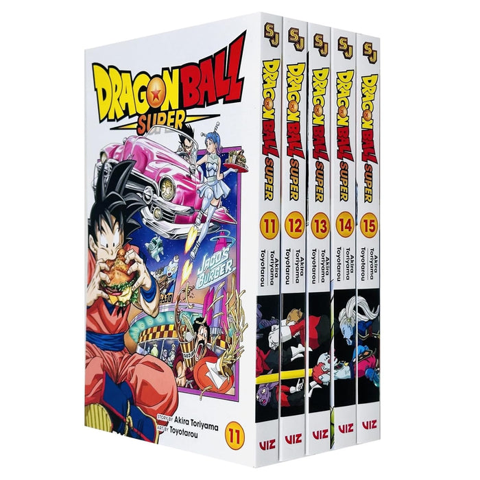 Dragon Ball Super Series Vol 11-15: 5 Books Collection Set By Akira Toriyama - The Book Bundle