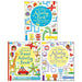 Usborne Little Childrens Activity By James Maclaine & Lucy Bowman 3 Books Collection Set - The Book Bundle