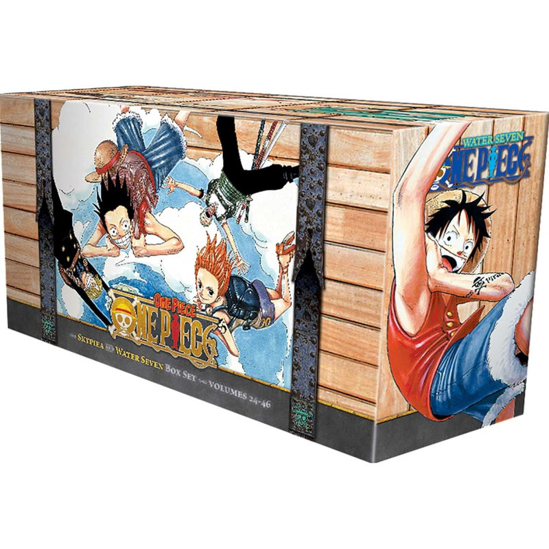 One Piece Box Set 2: Skypiea and Water Seven: Volumes 24-46 with Premium (Volume 2) (One Piece Box Sets - The Book Bundle