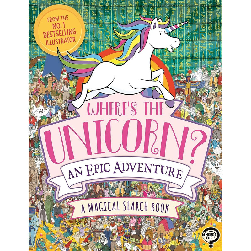 Where's the Unicorn? Search and Find 5 Books Collection Set - Ages 3-5 - Paperback