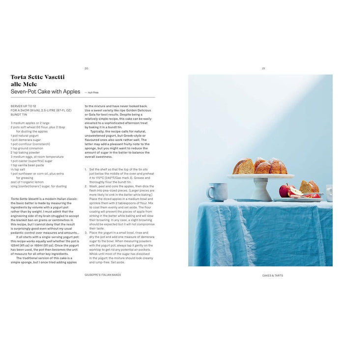 Giuseppe's Italian Bakes: Over 60 Classic Cakes, Desserts and Savoury Bakes by Giuseppe Dell'Anno - The Book Bundle