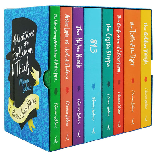 The Complete Collection of Arsène Lupin 8 Books Box Set by Maurice LeBlanc - The Book Bundle