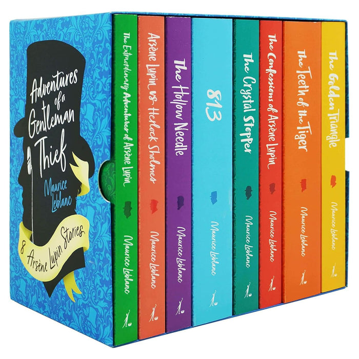 The Complete Collection of Arsène Lupin 8 Books Box Set by Maurice LeBlanc - The Book Bundle