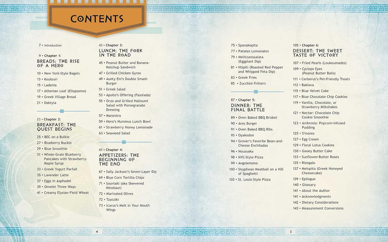 Percy Jackson and the Olympians: The Official Cookbook by Jarrett Melendez - Non Fiction - Hardback