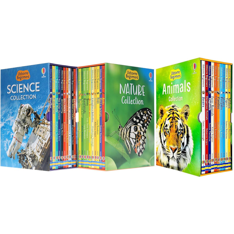 The Usborne Beginners Series 30 Books Collection Box Set - Non Fiction - Paperback