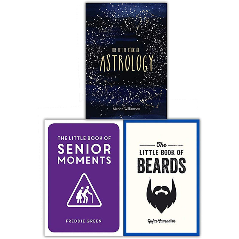 Beards Astrology Senior Moments 3 Books Collection Set - Non Fiction - Paperback - The Book Bundle