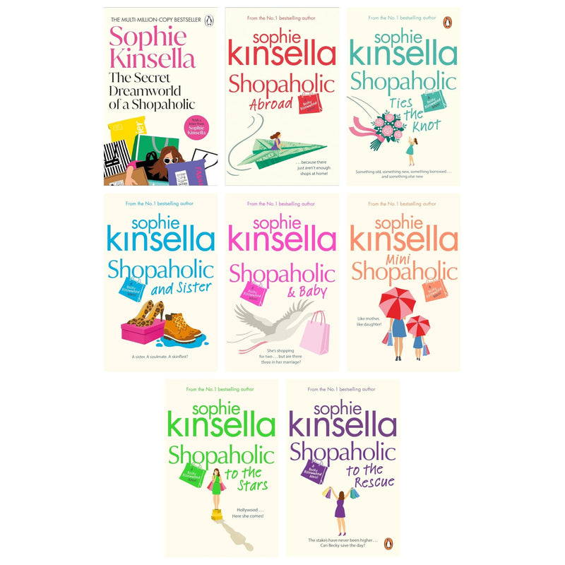 Becky Bloomwood Shopaholic Series 8 Books Collection Set by Sophie Kinsella (Books 1-8) - The Book Bundle