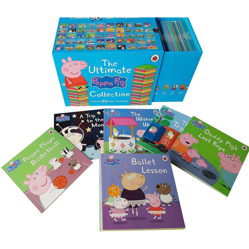 The Ultimate Peppa Pig Collection 50 Books Box Set By Ladybird - The Book Bundle