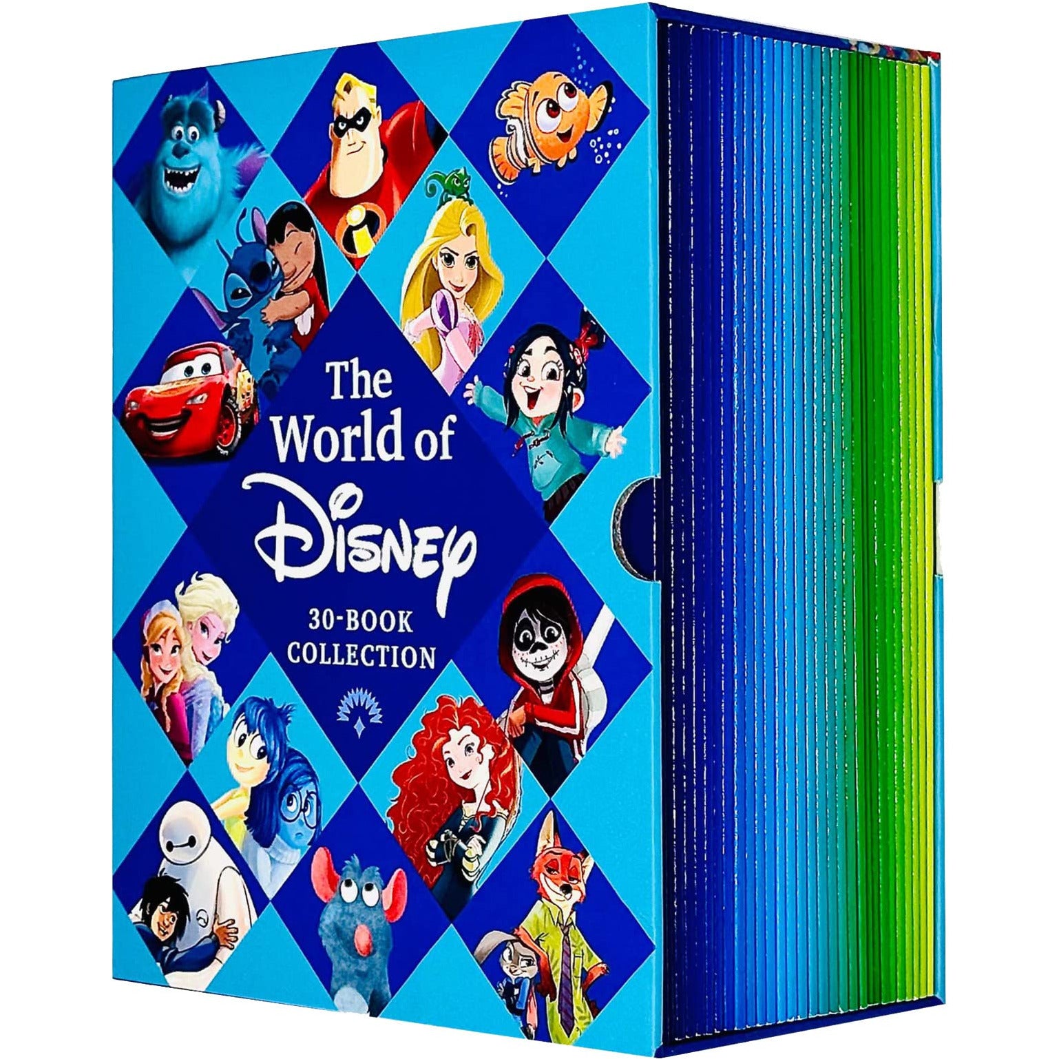 The World of Disney 30 Books Collection Box Set (Coco,Cars 3,Moana
