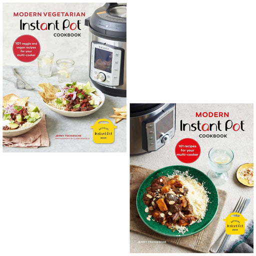 Modern Instant Pot 2 Cookbook Collection Set (Modern Instant Pot Cookbook, Modern Vegetarian Instant Pot Cookbook) - The Book Bundle