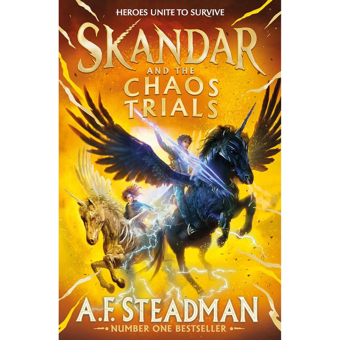 Skandar Series 6 Books Collection Set By A.F. Steadman (Skandar and the Chaos Trials, Skandar and the Phantom Rider & More)