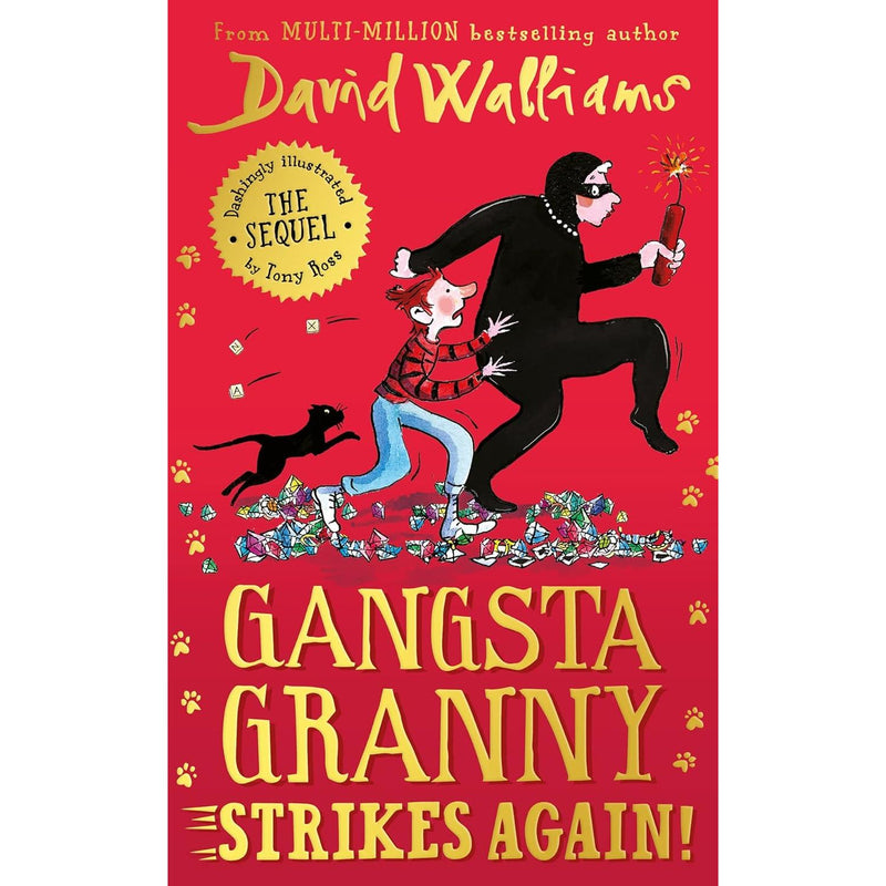 David Walliams 3 Book Set (The World’s Worst Children 3, Gangsta Granny Strikes Again!, Code Name Bananas)(HB) - The Book Bundle