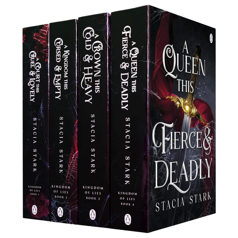Kingdom of Lies Complete 4 Books Collection Set by Stacia Stark - Fiction - Paperback