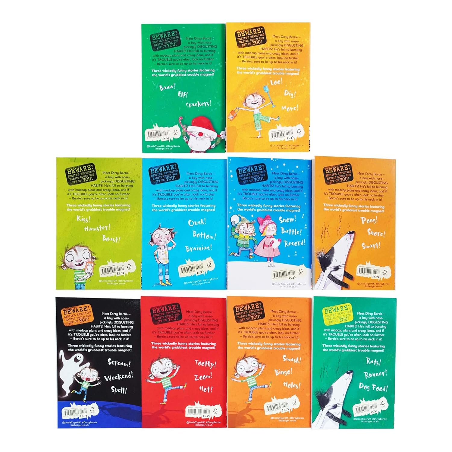 Rats Smash 10 Book Set David Roberts Paperback Collection — The